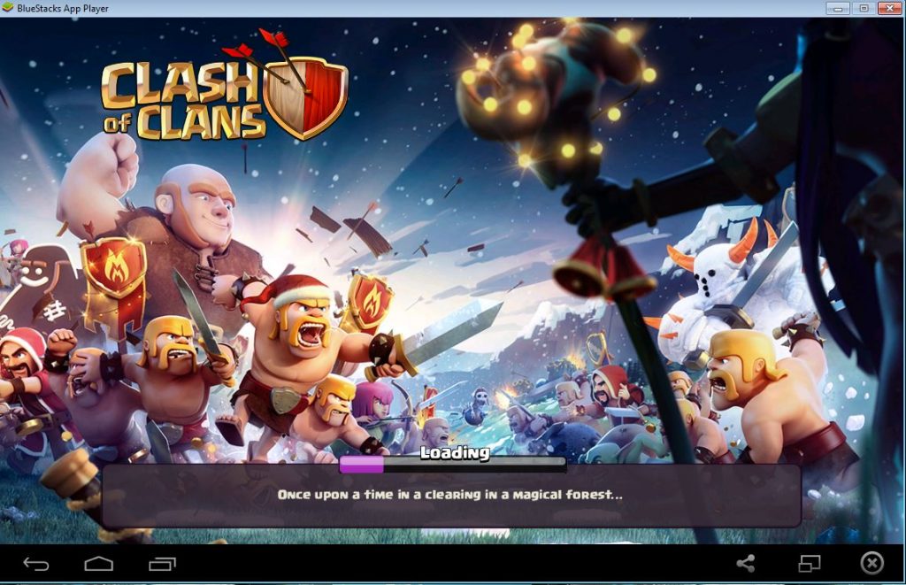 how to type in chat bluestacks clash of clans